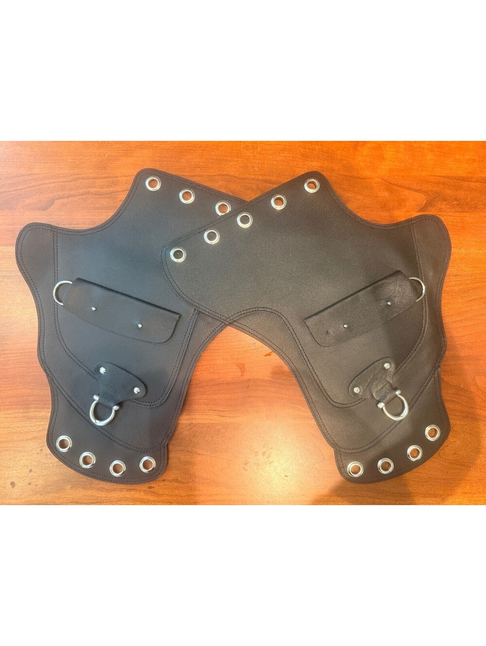 Black Motorcycle Heat Shields New
